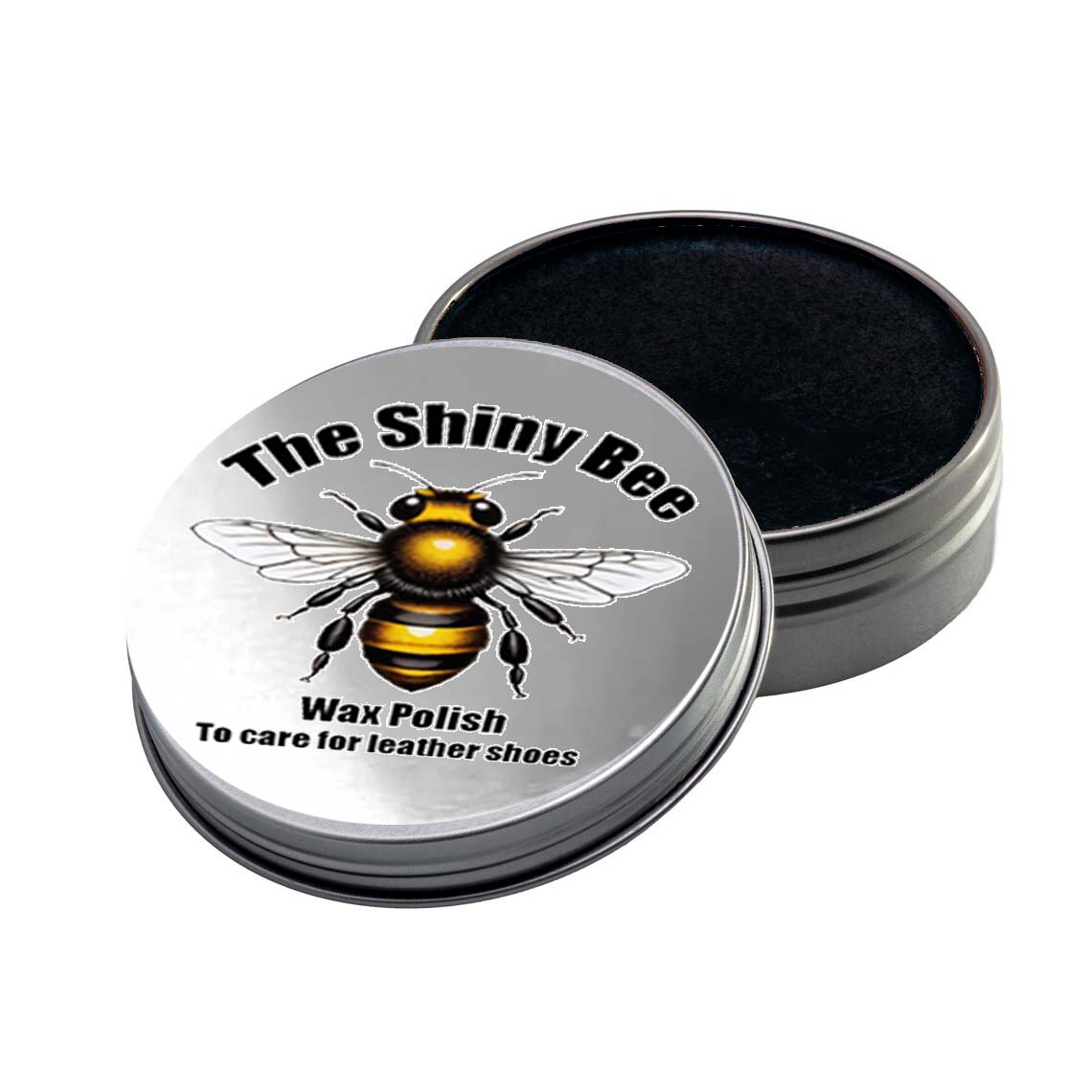 Shiny bee-High Quality Beeswax Shoe Gloss(BLACK)