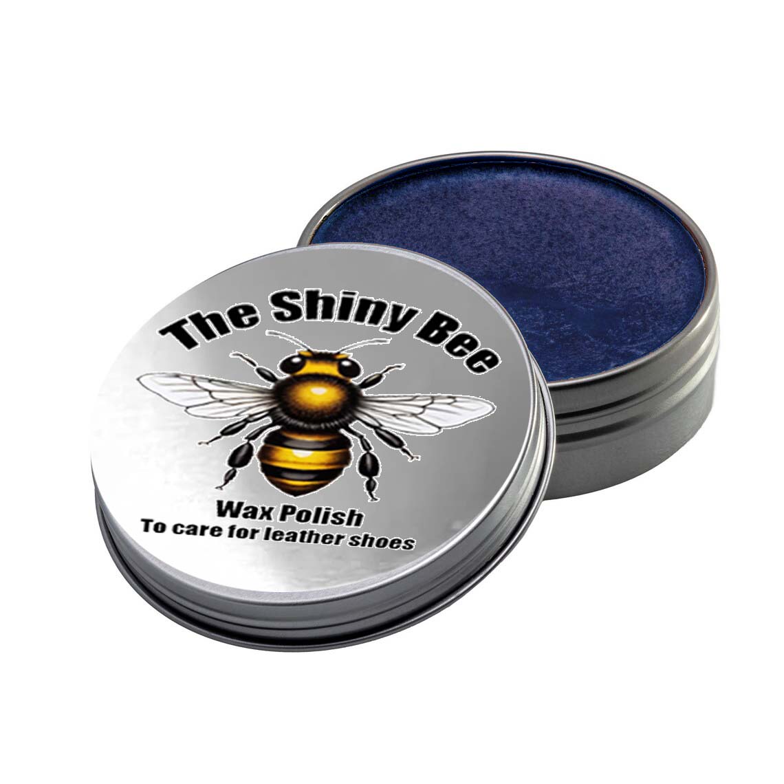 ShinyBe High Quality Beeswax Shoe Gloss (Blue)